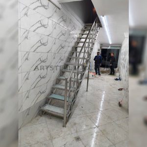 پله تمام استیل