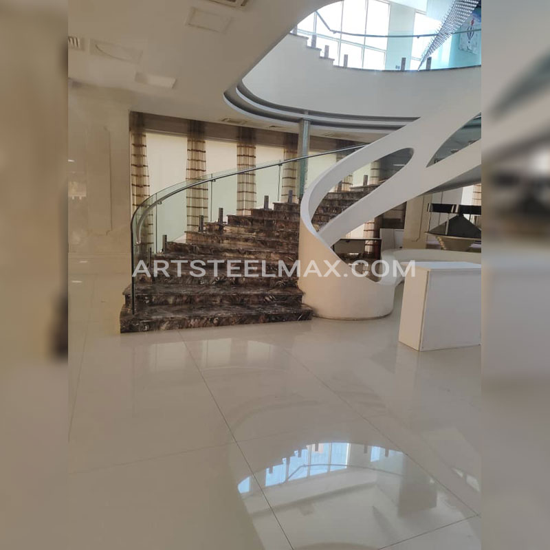 پله تمام استیل