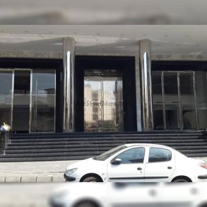 ستون استیل طلایی و سیلور