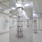ستون استیل طلایی و سیلور