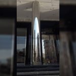 ستون استیل طلایی و سیلور
