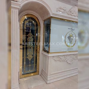 درب استیل طلافروشی