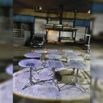 سازه استیل سفارشی برای کافی شاپ