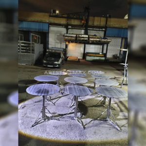 سازه استیل سفارشی برای کافی شاپ