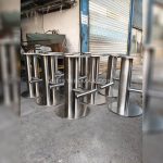سازه استیل سفارشی برای کافی شاپ