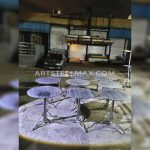 میز استیل کافه و رستوران