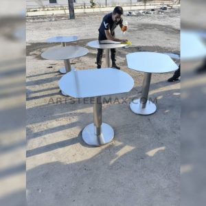 میز استیل کافه و رستوران